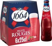 1664 6x25cl 1664 fruits rouges 4.5 degre alcool