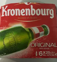 Kronenbourg 6X25CL KRONENBOURG 4.2 DEGRE ALCOOL
