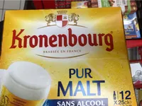 Bière sans alcool pur malt Kronenbourg