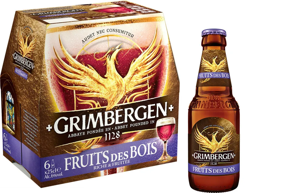 Grimbergen - 6x25 cl grimbergen fruits des bois - 6.00 degre alcool