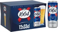 1664 12x33cl can 1664 5.5 degre alcool