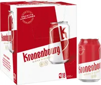 Kronenbourg 18X33CL CAN KRONENBOURG 4.2 DEGRE ALCOOL