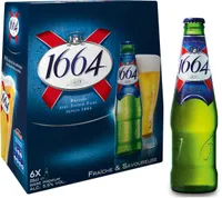 1664 - 6x25cl 1664 - 5.50 degre alcool