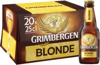 Grimbergen Bière d'Abbaye 20X25CL GRIMBERGEN BLONDE 6.7 DEGRE ALCOOL