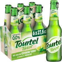 Tourtel 6X27,5CL TOURTEL TWIST CITRON VERT 0.0 DEGRE ALCOOL