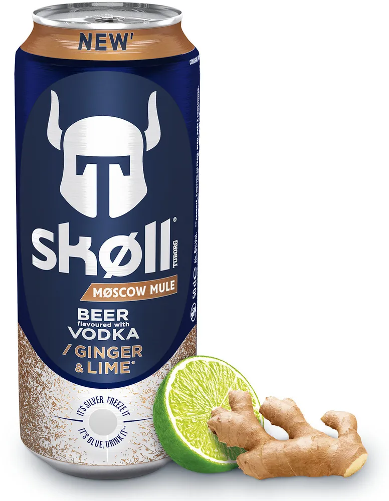 Tuborg - 50cl can skoll moscow mule - 6.00 degre alcool