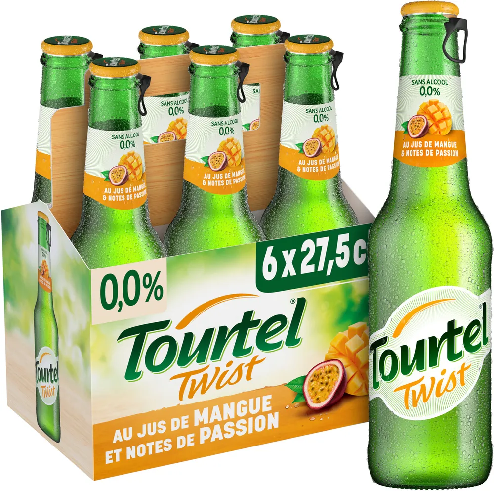 Tourtel 6X27,5CL TOURTEL TWIST MANGUE 0.0 DEGRE ALCOOL