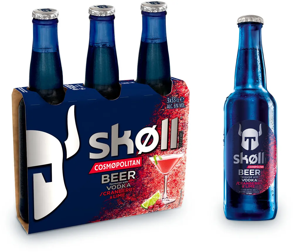 Skoll 3X33CL SKOLL COSMOPOLITAN 6.0 DEGRE ALCOOL