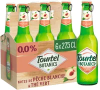 Tourtel 6X27,5 TOURTEL BOTANICS PECHE 0.0 DEGRE ALCOOL