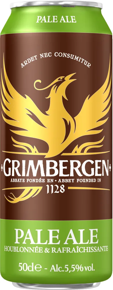 Grimbergen 50CL CAN GRIMBERGEN PALE ALE 5.5 DEGRE ALCOOL