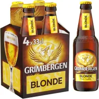 Grimbergen 4X33CL GRIMBERGEN BLONDE 6.7 DEGRE ALCOOL