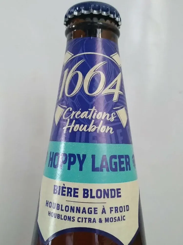 Créations Houblon HOPPY LAGER BIÈRE BLONDE