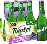 Tourtel 6X27,5CL TOURTEL TWIST MURE MYRTILL 0.0 DEGRE ALCOOL
