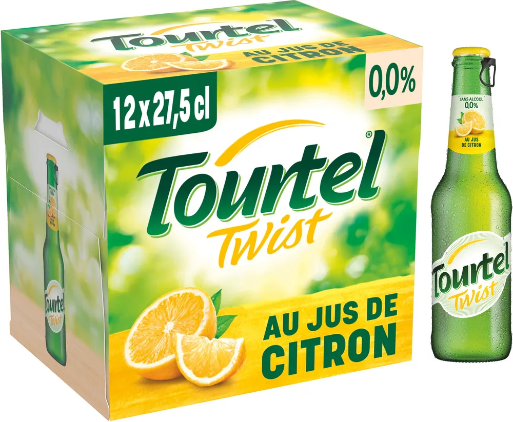 Tourtel 12X27,5CL TOURTEL TWIST CITRON 0.0 DEGRE ALCOOL