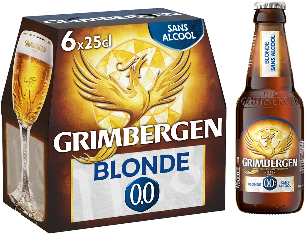 Bière d'Abbaye BLONDE SANS ALCOOL 0,0%