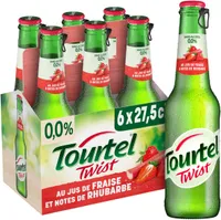 Tourtel 6X27,5CL TOURTEL TWIST FRAISE RHUBA 0.0 DEGRE ALCOOL