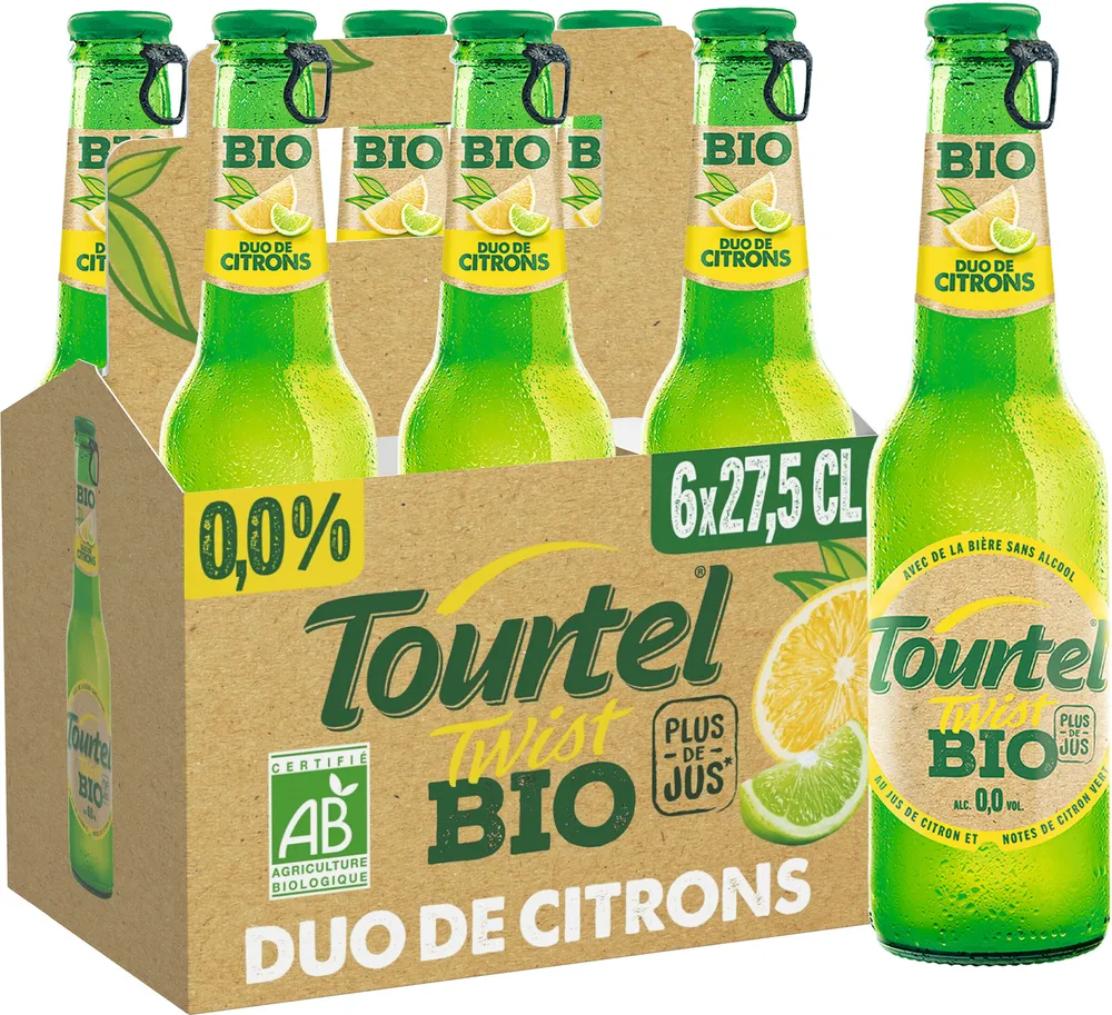 Tourtel 6x27,5CL TTWIST CITR BIO 0.0 DEGRE ALCOOL