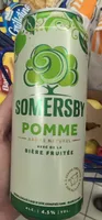Pomme avec de la bière fruitée
