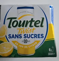 Tourtel twist sans sucres au jus de citron