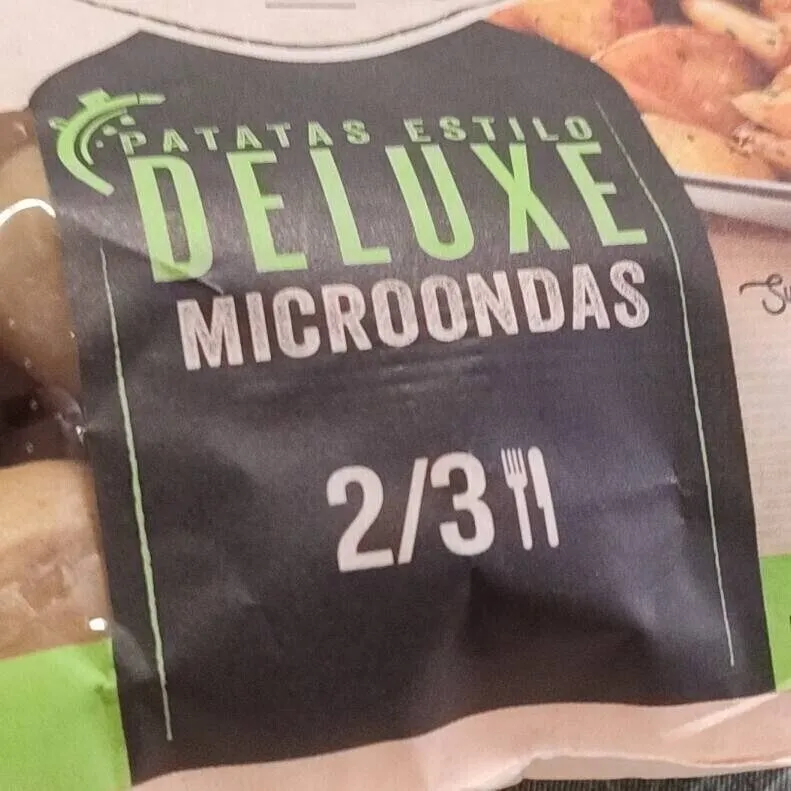 Patatas estilo deluxe