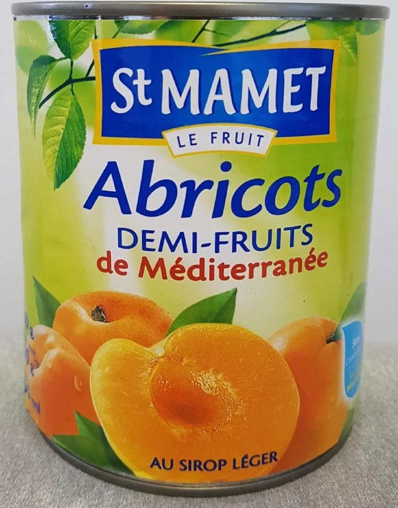 Abricots demi-fruits de Méditerranée