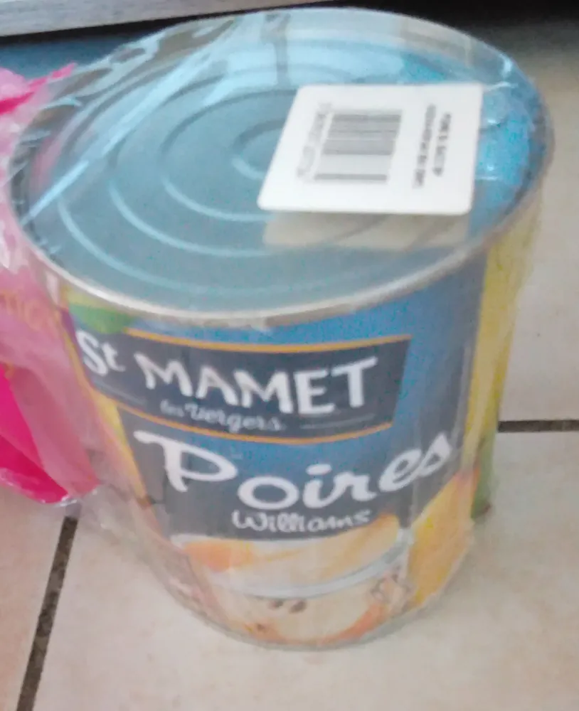 St Mamet poires william x2