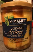 Ananas papaye bâtonnets Grand Arôme du Costa Rica