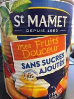 Mes fruits douceurs sans sucre ajouté