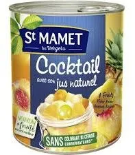 Cocktail de Fruits avec son jus naturel