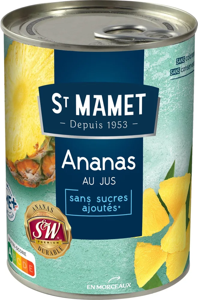 Ananas au jus