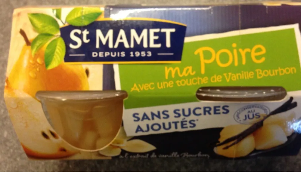 Ma poire avec une touche vanille bourbon