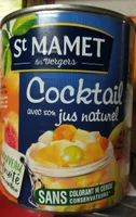 Cocktail avec son jus naturel