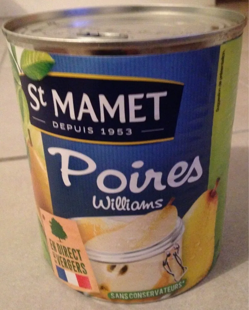 Poires Williams