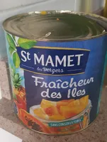 Mélange 3 Fruits Au Sirop Léger Fraicheur Des Iles
