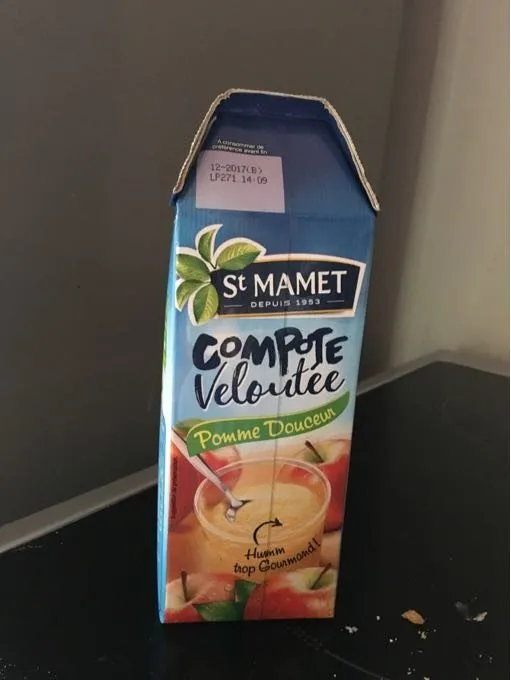 Compote veloutée Pomme Douceur