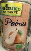 Poires au sirop