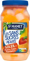 Soleil Sans Sucres Ajoutés (Pêches / Poires / Mandarine)