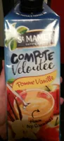 Compote veloutée pomme vanille