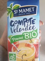 compote veloutée pomme bio