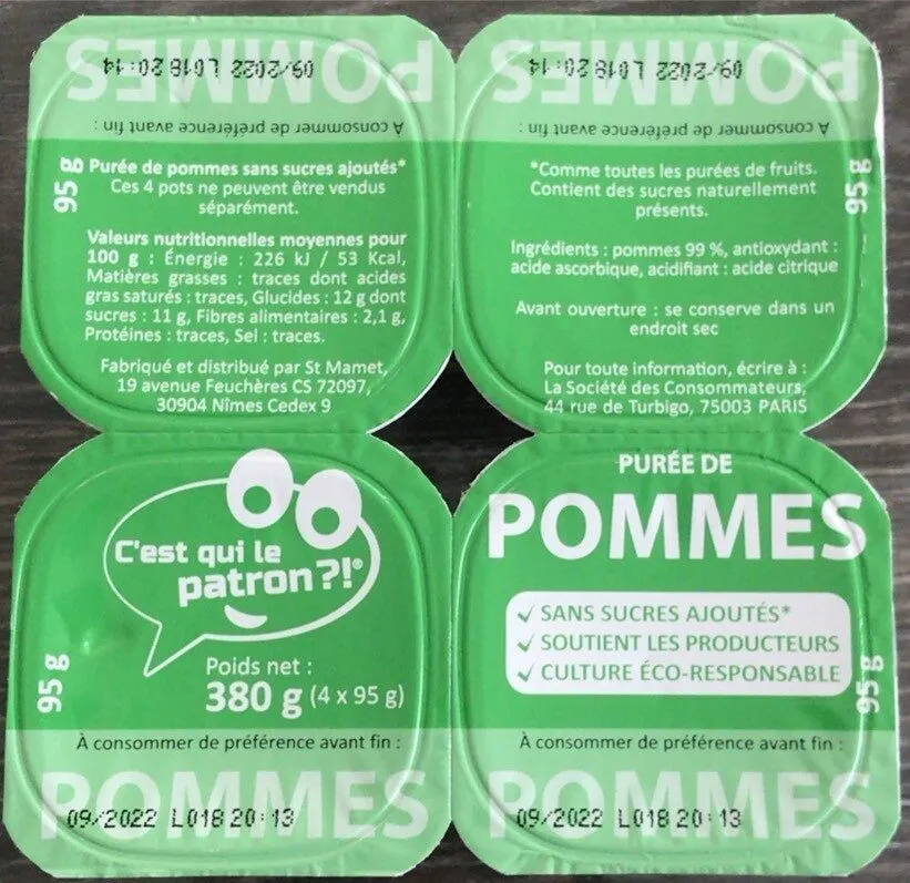 Purée de Pommes