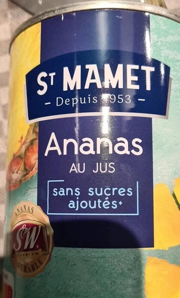 Ananas saint mamet