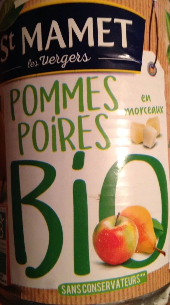 Pommes Poires en morceaux