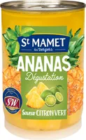 Ananas Dégustation 385 G Saveur Citron Vert