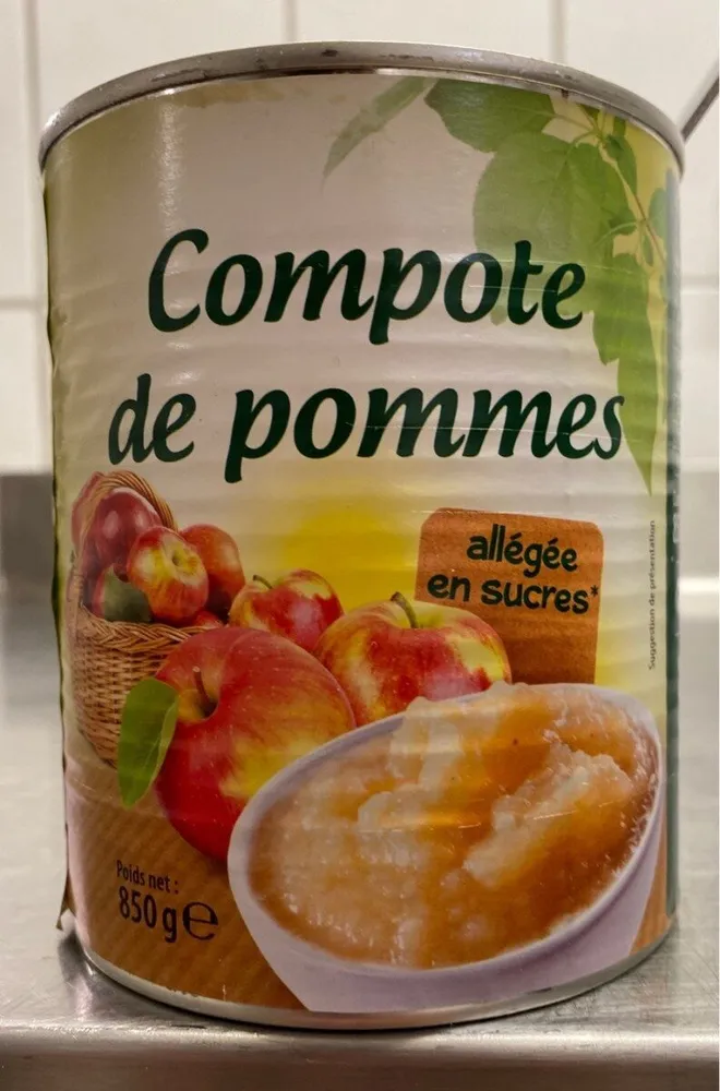 Compote de pommes