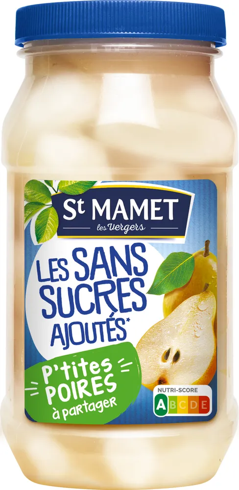 P'tites Poires Sans Sucres Ajoutés