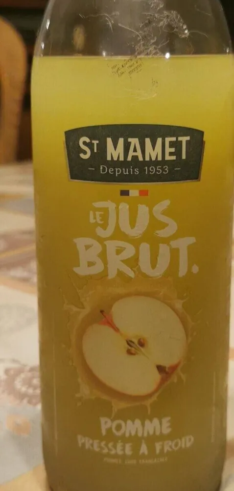 Le jus brut.