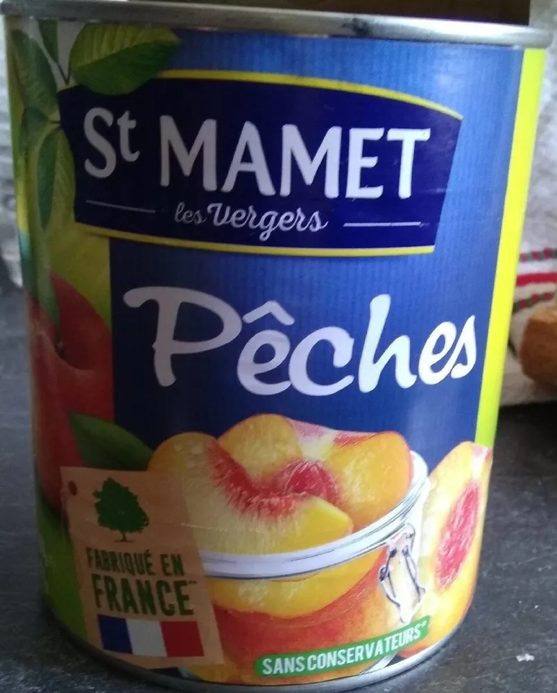Pêches au sirop