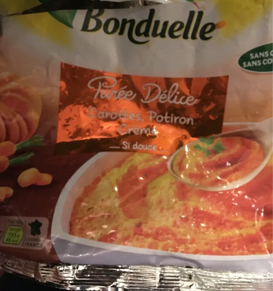 Puree delice carottes potiron