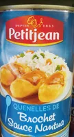 Quenelles de Brochet, Sauce Nantua