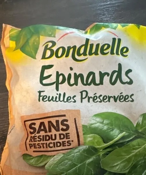 Épinards Feuille Préservées